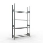 Grundregal, Räder-/Reifenregal, 2750 x 1500 x 400 mm...