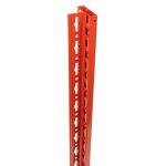 MULTIplus T-Profil 2300 mm RAL 3000 feuerrot, Front gelocht