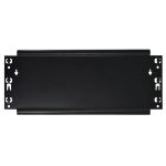 MULTIplus Tiefenriegel, steckbar, Tiefe 600 mm, schwarz