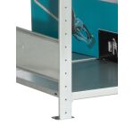 MULTIplus Einfach-Klemmfuß, verzinkt