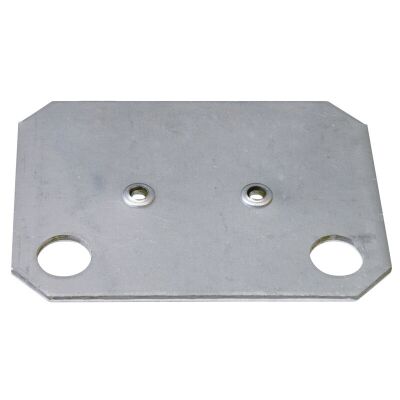 Unterlegplatte 2 mm für MULTIplus Einfach-Klemmfuß, verzinkt