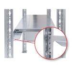 Längenriegel 1300 mm, verzinkt, für MULTIplus250- und MULTIplus330-Fachböden