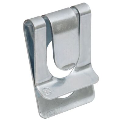Profilklemme für Doppelregale, verzinkt