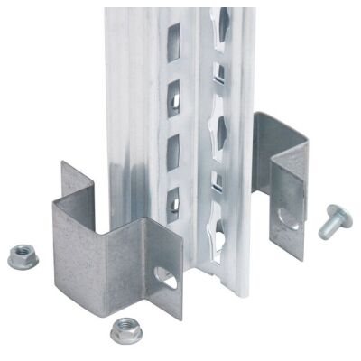 Doppelregalverbinder für T-Profile, RAL 5010 enzianblau