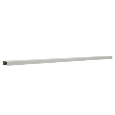 Füll-Leiste 1300 mm (HxBxT) für Doppelregale, RAL 7035 lichtgrau (für Längenriegel)