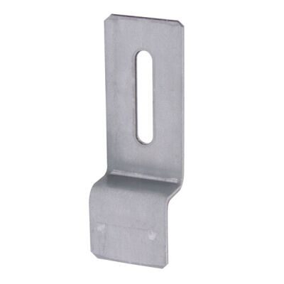 Wandbefestigung, verzinkt, stabile Ausführung