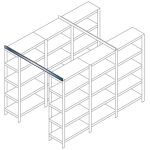 Querverbandset , 1500 mm, 40x40x2 mm (HxBxT)