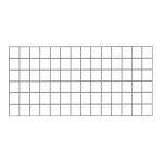 Drahtgitter-Seitenwand 300 x 700 mm (H x T), glanzverzinkt