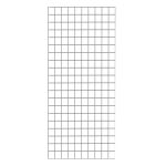 Drahtgitter-Seitenwand 1000 x 500 mm (H x T), glanzverzinkt