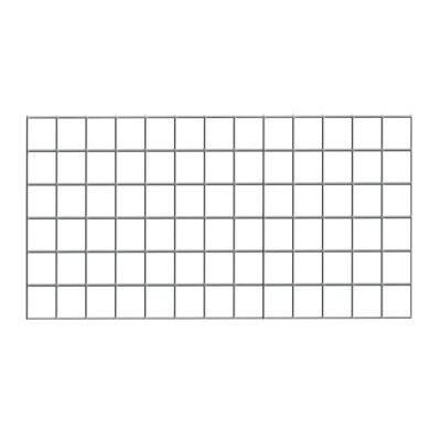 Drahtgitter-Rückwand 300 x 650 mm (H x B), glanzverzinkt