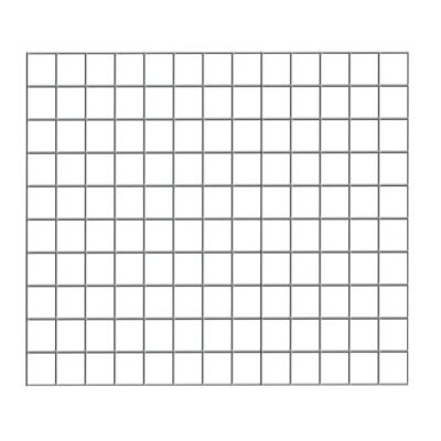 Drahtgitter-Rückwand 500 x 650 mm (H x B), glanzverzinkt