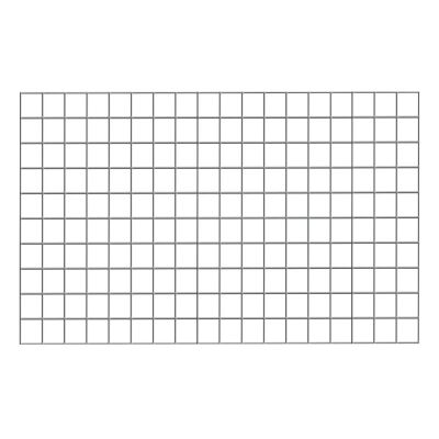 Drahtgitter-Rückwand 500 x 900 mm (H x B), glanzverzinkt