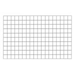 Drahtgitter-Rückwand 500 x 900 mm (H x B),...