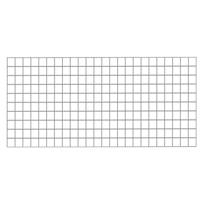 Drahtgitter-Rückwand 500 x 1200 mm (H x B), glanzverzinkt