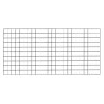 Drahtgitter-Rückwand 500 x 1200 mm (H x B),...