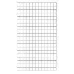 Drahtgitter-Rückwand 1000 x 650 mm (H x B),...