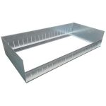 Schüttgutmulde 400 x 1000 mm (T x B), verzinkt