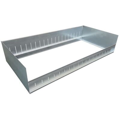 Schüttgutmulde 600 x 1000 mm (T x B), verzinkt