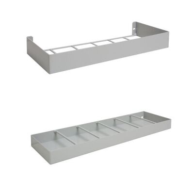 Gewindestangenhalterung T = 800 mm, RAL 7035 lichtgrau