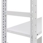 Stirndwandabgrenzung, 39 x 300 mm (H x T), RAL 7035...