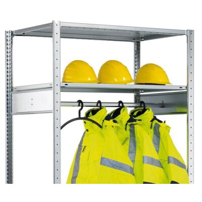 Kleiderstange 1000 mm, verchromt, 45 kg Tragkraft