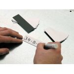 Magnetschilder-10 m Rolle, H = 25 mm, weiß