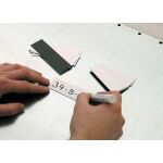 Magnetschilder-10 m Rolle, H = 30 mm, weiß