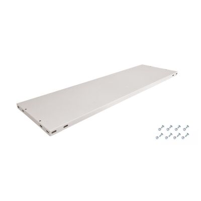Zusatz-Fachboden MULTIplus85, 1000 x 300, RAL 7035 lichtgrau, inkl. 8 Schauben + Muttern