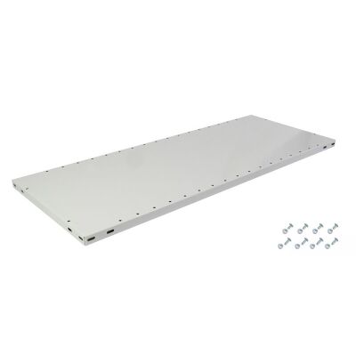 Zusatz-Fachboden MULTIplus150 750x800 mm, RAL 7035 lichtgrau, inkl. 8 Schauben + Muttern