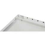 Zusatz-Fachboden MULTIplus150 1000x500 mm, RAL 7035 lichtgrau, inkl. 8 Schauben + Muttern