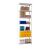 Anbauregal, Fachbodenregal Schraubsystem MULTIplus250, 3000 x 750 x 800 mm (HxBxT), RAL 7035 lichtgrau, 7 Fachböden