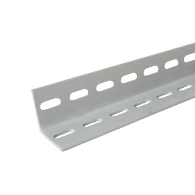 Winkelprofil 35x35x1,5 mm, 2500 mm, RAL 7035 lichtgrau, schraubbar