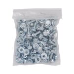 M6x12 Sechskantschraube Bundmutter mit Sperrverzahnung,...