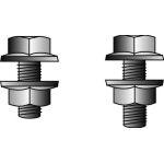 M6x12 Sechskantschraube Bundmutter mit Sperrverzahnung,...