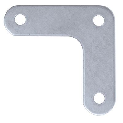 Eckwinkel für Schraubsystem, verzinkt