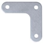 Eckwinkel für Schraubsystem, verzinkt