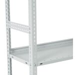 Flachband 78x2 mm, 600 mm, RAL 7035 lichtgrau