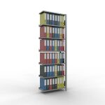 Anbauregal, Büro-Fachbodenregal Stecksystem...