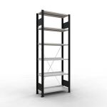 Grundregal, Büro-Fachbodenregal Stecksystem...