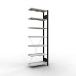 Anbauregal, Büro-Fachbodenregal Stecksystem...