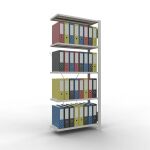 Anbauregal, Büro-Fachbodenregal Stecksystem...