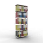 Anbauregal, Büro-Fachbodenregal Stecksystem...