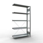 Anbauregal, Büro-Fachbodenregal Stecksystem...