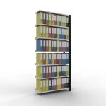 Anbauregal, Büro-Fachbodenregal Stecksystem...