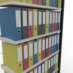 Anbauregal, Büro-Fachbodenregal Stecksystem MULTIplus85, 2300 x 1000 x 300 mm (HxBxT), 7 Fachböden, Kreuzstrebe, schwarz/RAL 7035 lichtgrau, mit Anschlagleiste