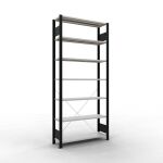 Grundregal, Büro-Fachbodenregal Stecksystem...