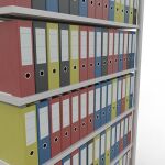 Anbauregal, Büro-Fachbodenregal Stecksystem MULTIplus85, 2300 x 1300 x 300 mm (HxBxT), 7 Fachböden, Kreuzstrebe, RAL 7035 lichtgrau, mit Anschlagleiste