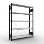 Grundregal, Büro-Fachbodenregal Stecksystem...