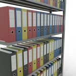 Anbauregal, Büro-Fachbodenregal Stecksystem MULTIplus85, 1800 x 1300 x 300 mm (HxBxT), 5 Fachböden, Kreuzstrebe, verzinkt, ohne Anschlagleiste