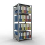 Grundregal, Büro-Fachbodenregal Stecksystem...